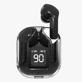 Air 31 Wireless Earbuds – Transparent Crystal Case | Bluetooth 5.3 | Type-C Fast Charging