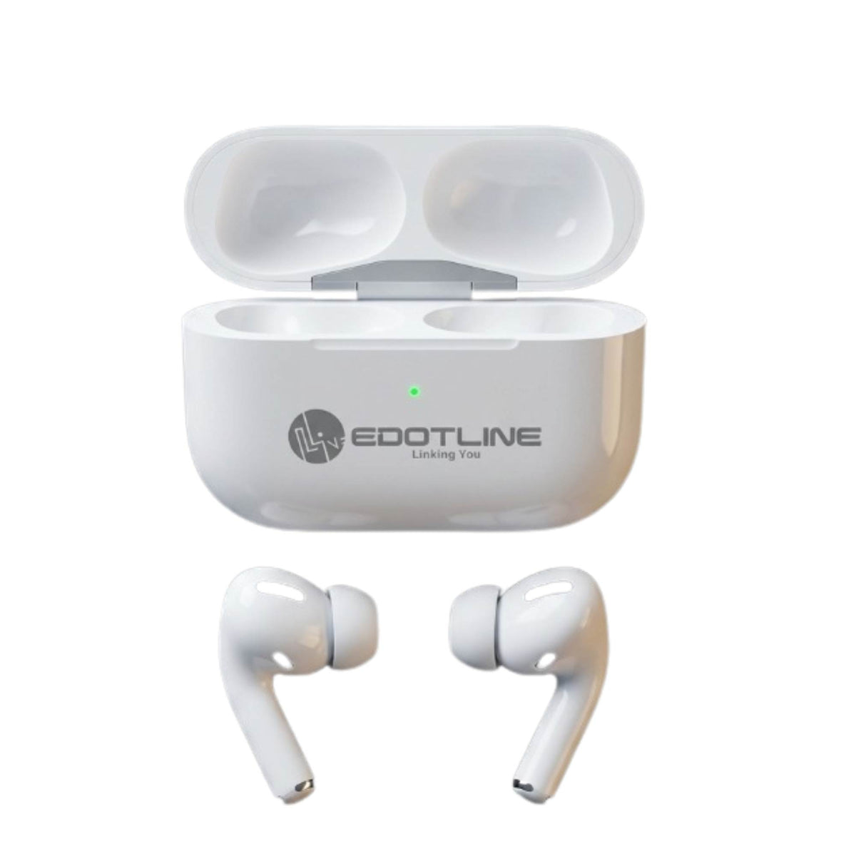 Edotline Pro 2 Wireless Earbuds (White) – 24 Hours Battery | HD Sound & Bluetooth Connectivity